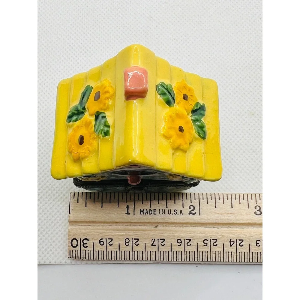 Vintage‎ Birdhouse Trinket Box Vanity Box Décor